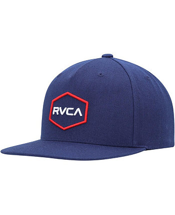 Бейсболка RVCA Commonwealth мужская синяя RVCA