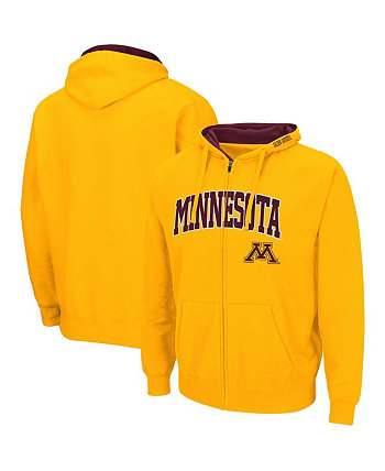Minnesota Golden Gophers Hockey Tackle Twill Arch Crewneck Sweatshirt