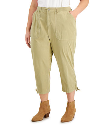 Укороченные брюки-карго больших размеров, созданные для Macy's Style & Co