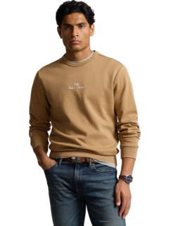 Embroidered-Logo Double-Knit Sweatshirt Polo Ralph Lauren