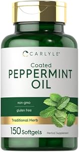 Carlyle Peppermint Oil Capsules | 150 Softgels | with Rosemary and Thyme Carlyle