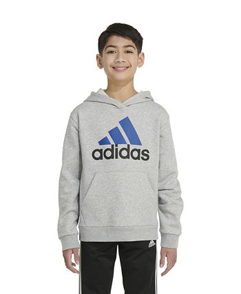 Флисовая толстовка Essential с длинными рукавами для больших мальчиков Adidas