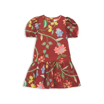 Little Girl's &amp; Girl's Florie Floral Dress Cara