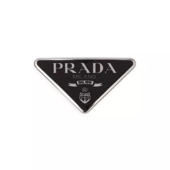 Металлическая заколка для волос Prada