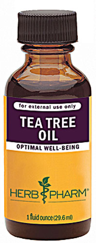 Herb Pharm Tea Tree Oil Steam-Distilled Essential Oil -- 1 fl oz Herb Pharm