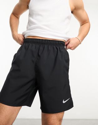 Беговые шорты Nike Dri-FIT Challenger длиной 18 см (7 дюймов) в черном цвете для мужчин Nike
