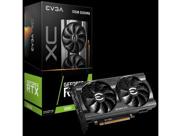 EVGA NVIDIA GeForce RTX 3060 XC 12GB DDDR6 Video Card - NEW SEALED NVIDIA