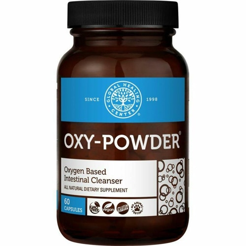 Капсулы Global Healing Oxy-Powder на основе кислорода для очистки кишечника – 60 капсул Global Healing