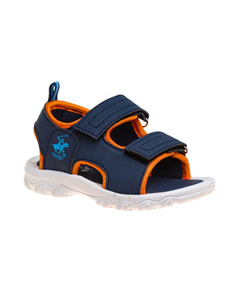 Little Boys Double Strap Sports Sandals Beverly Hills Polo