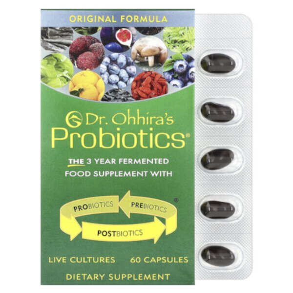 Пробиотики, Оригинальная формула - 60 капсул - Dr. Ohhira's Dr. Ohhira's