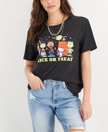 Juniors' Trick Or Treat Graphic T-Shirt Love Tribe