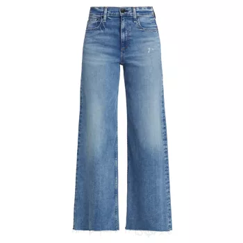 Укороченные джинсы Sofie с широкими штанинами Rag & Bone