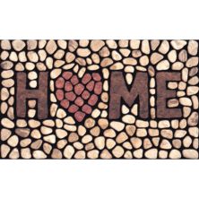 Шедевр Apache Mills «Дом» Каменный коврик — 18 x 30 дюймов Apache Mills