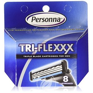 Personna Triflx,Mens Cartridges 8 Ct Personna