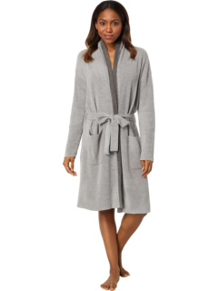 CozyChic Ultra Lite® Tipped Ribbed Short Robe Barefoot Dreams