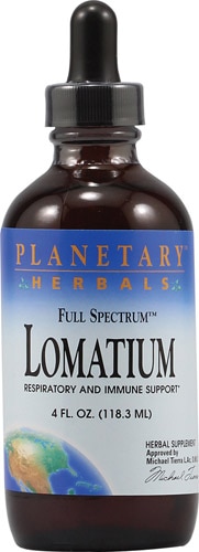 Planetary Herbals Lomatium Liquid -- 4 fl oz Planetary Herbals