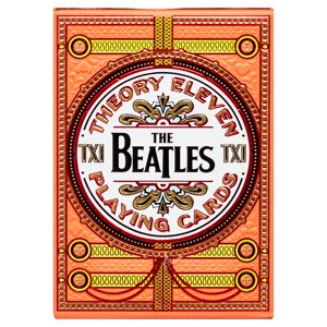 Theory11 The Beatles Playing Cards (Orange) Theory11