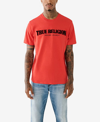 Мужская Хлопковая Футболка с Коротким Рукавом True Religion True Religion