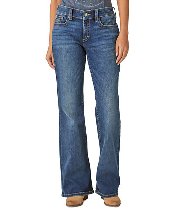 Женские расклешенные джинсы с низкой посадкой и карманами с клапаном Lucky Brand
