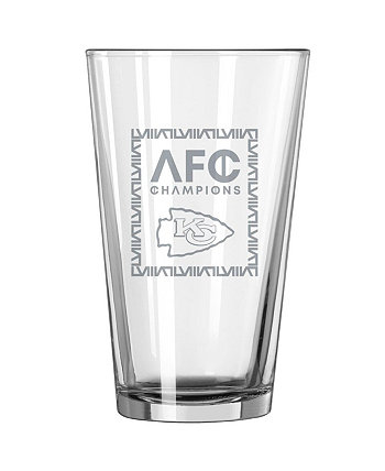 Канзас-Сити Чифс 2023 Чемпионы АФК, стакан на 16 унций Logo Brand