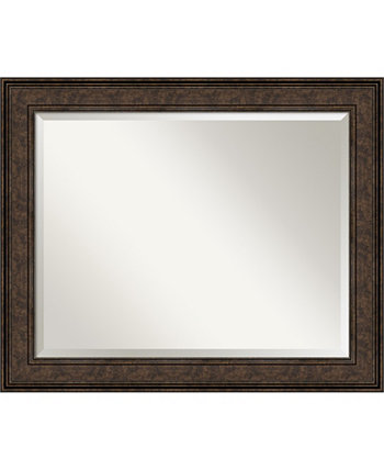 Настенное зеркало для ванной комнаты в рамке с выступом, 33,5 x 27,50 дюйма Amanti Art