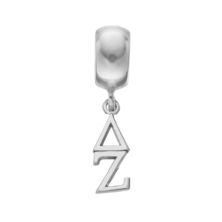 LogoArt из стерлингового серебра Delta Zeta Sorority Charm LogoArt