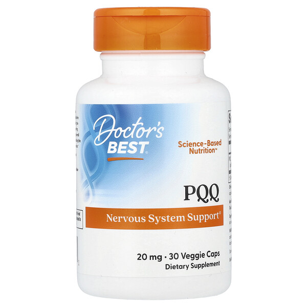 PQQ with BioPQQ, 20 mg, 30 Veggie Caps (Вегетарианские капсулы) Doctor's Best