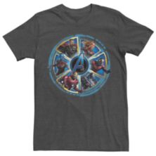 Мужская футболка Marvel Avengers Circle Heroes Marvel