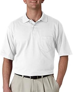 Jerzees SpotShield Jersey Knit Sport Shirt with Pocket Jerzees