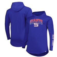 Мужской пуловер с капюшоном Fanatics Royal New York Giants Big & Tall Front Runner Fanatics
