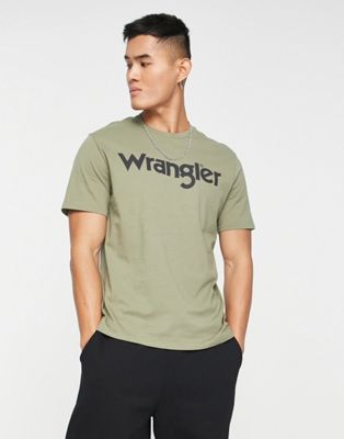 Зеленая футболка Wrangler Wrangler