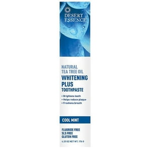 Desert Essence Whitening Pl Cool Mint Toothpaste - 6.25 oz Desert Essence