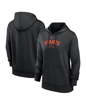 Women's Black San Francisco Giants Authentic Collection Performance Pullover Hoodie Nike