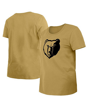 Женская коричневая футболка Memphis Grizzlies 2023/24 City Edition New Era