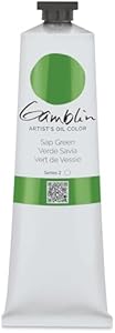 Gamblin Artist Oil Color - Sap Green - 150 ml Tube Gamblin