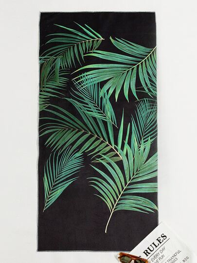 Пляжное одеяло с тропическим принтом SHEIN