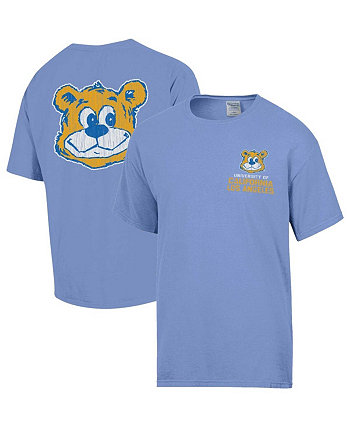 Мужская синяя рваная футболка с винтажным логотипом UCLA Bruins Comfortwash