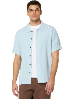 Textured Linen Short Sleeve Shirt RHYTHM