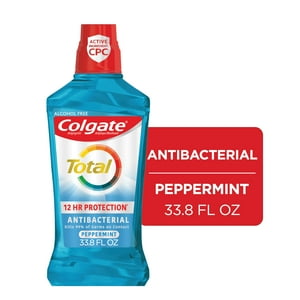 Colgate Total Advanced Pro-Shield Mouthwash, Peppermint Blast - 1L Visit the Colgate Store