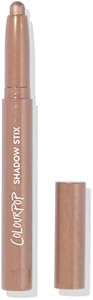 ColourPop Shadow Stix - Cream Eyeshadow Stick with Long-Lasting Color - Multi-Use Cream Makeup with a Built-In Sharpener & Precise Tip for Easy Application - Bare With Me (0.05 oz) Colourpop