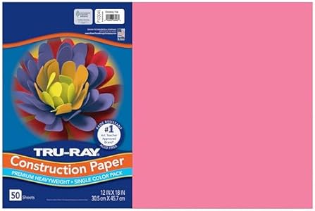 Pacon Construction Paper 76lb 12"x18" 50/PK Atomic Blue Tru-Ray