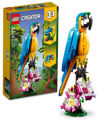Конструктор Creator 3in1 Exotic Parrot 31136, 253 предмета Lego