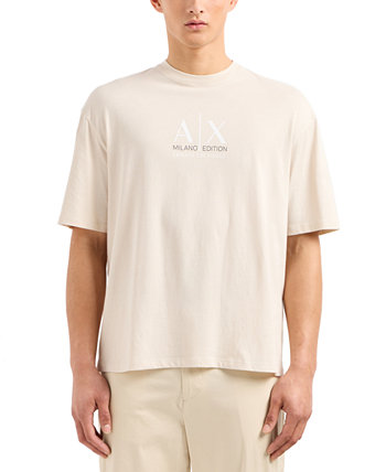 Мужская футболка Comfort-Fit с логотипом Milano Limited Edition, ограниченная серия Armani