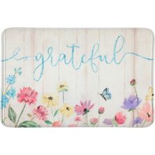20&#34; X 30&#34; Relaxed Chef Series Anti-fatigue Kitchen Mat (grateful Floral Wood) J&V Textiles