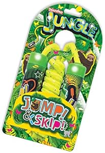 JUMP! & SKIP! - from Deluxebase. Themed Jump Rope for Kids. Flexible and Soft Jumping Rope Exercise Equipment. Perfect Fun Toys and Gifts for Kids. JUMP! & SKIP!