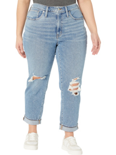 Узкие джинсы-мальчики Roadtripper больших размеров с прорехами в цвете Cadell Wash Madewell