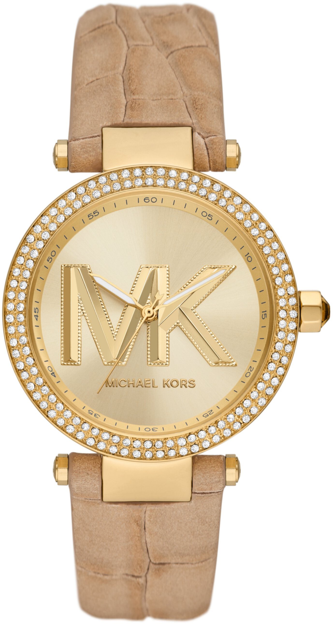 MK4725 — Кожаные часы Parker с тремя стрелками Michael Kors