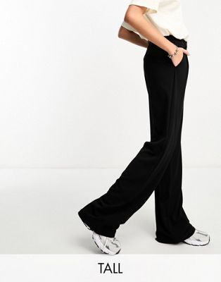 Черные широкие брюки из джерси Vero Moda Tall VERO MODA