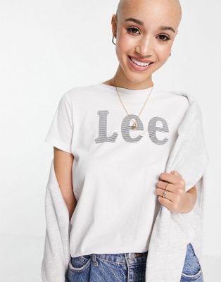 Белая футболка с логотипом Lee Jeans Lee Jeans