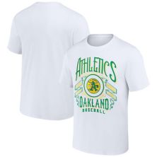 Men's Darius Rucker Collection by Fanatics White Oakland Athletics Distressed Rock T-Shirt Darius Rucker Collection by Fanatics